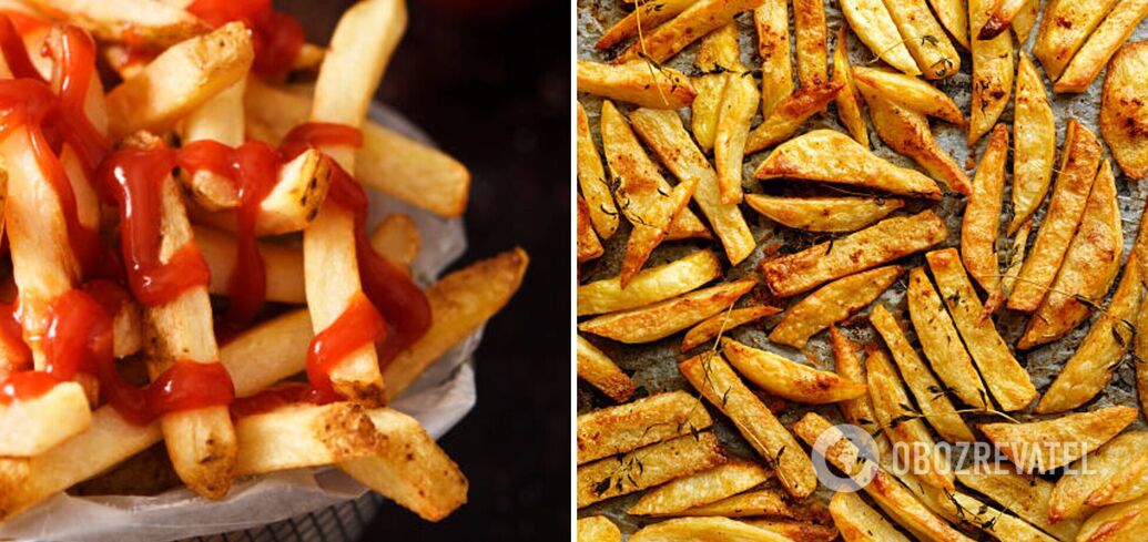 How to reheat French fries to make them crispy: 4 ways