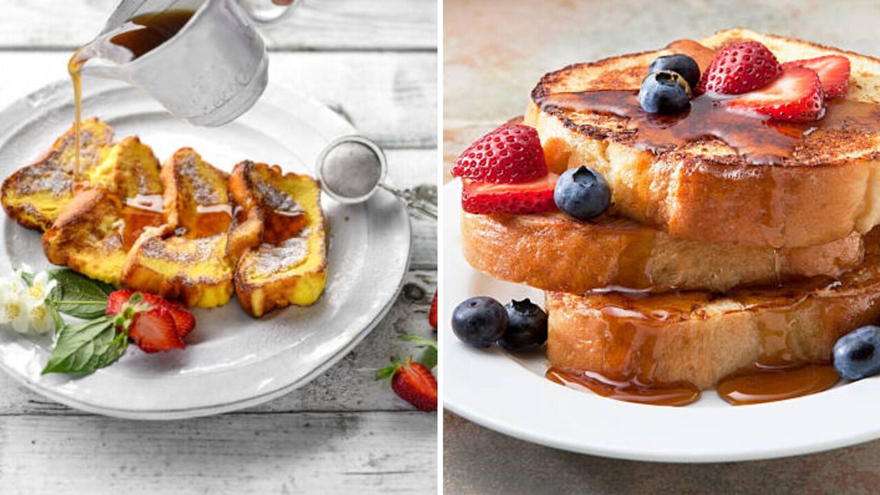 How to make delicious French toasts in a new way: breakfast and dessert at the same time