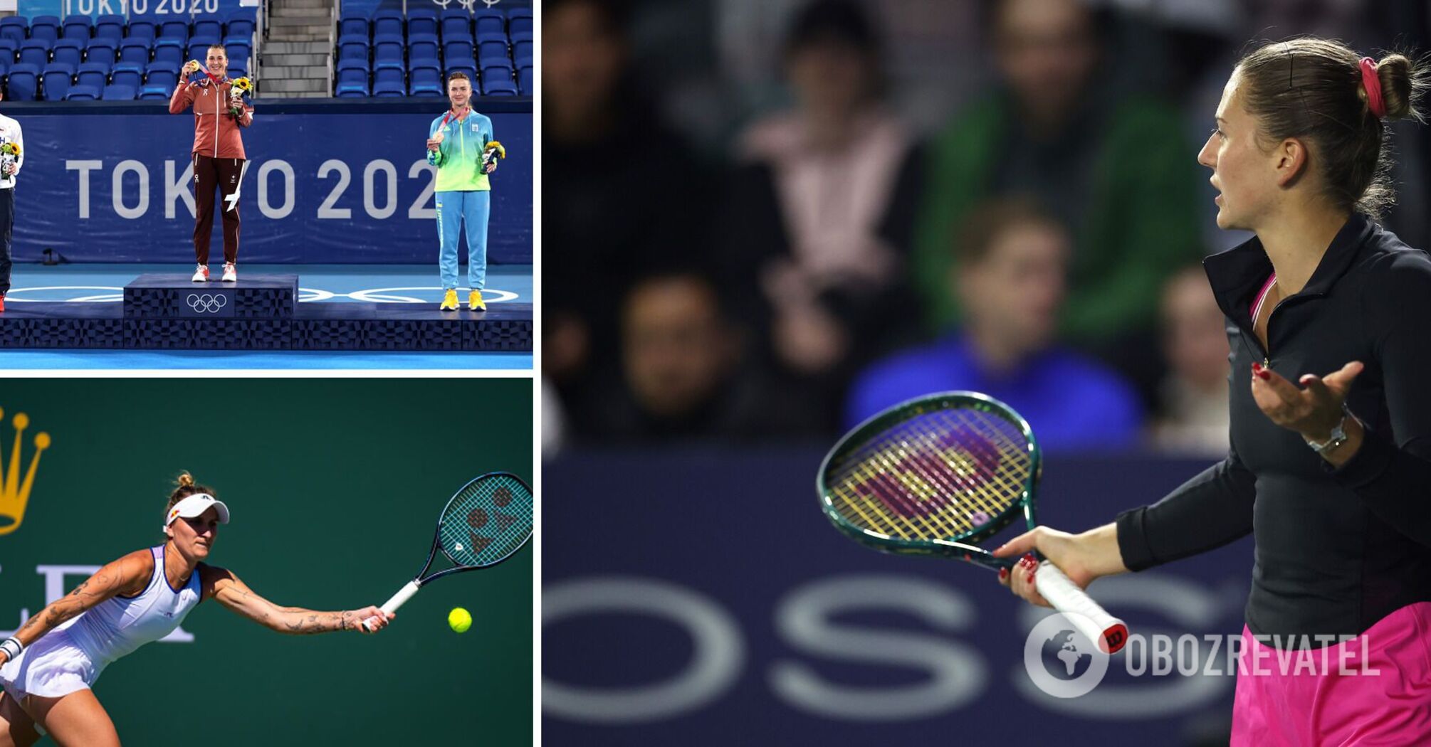 Olympic vice-champion refuses to play against Ukrainian tennis player at a major tournament in the United States