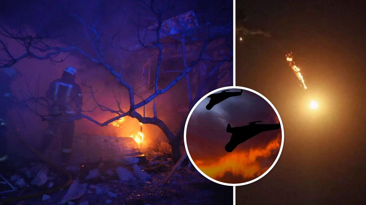 Occupants staged a massive attack on Odesa region: an infrastructure facility was damaged and a fire broke out