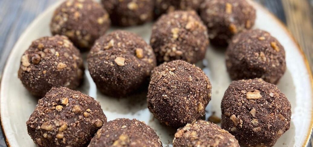 Recipe for chocolate balls