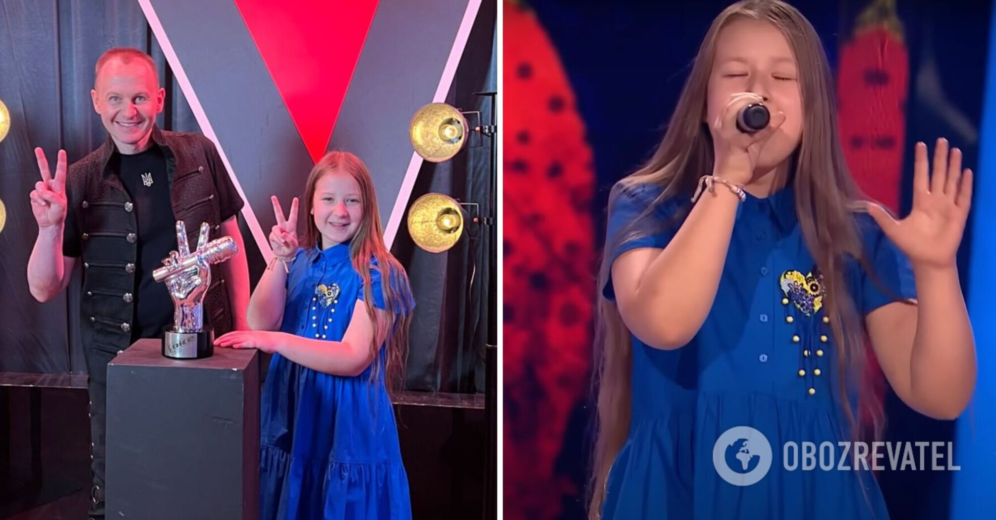 The daughter of the winner of "Chance" Pavel Tabakov turned all the chairs of the jury of the Polish "Voice of the Children". Video
