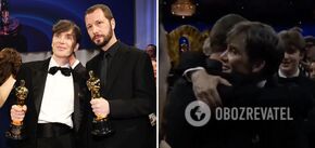 'I saw that you know about nuclear bombs. There is one thing...' The hug between Mstyslav Chernov and Cillian Murphy at the Oscars caused a wave of memes