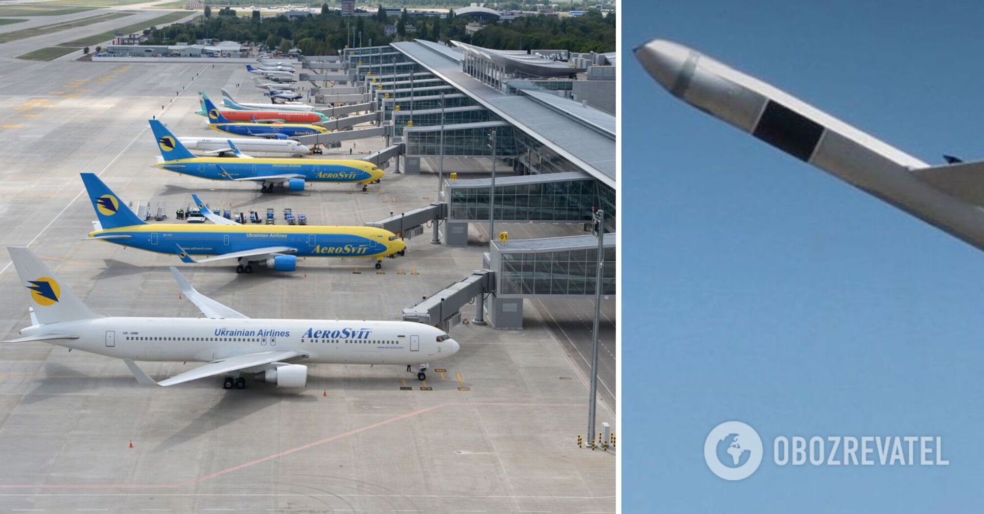 What will happen to airports under the threat of an air strike?