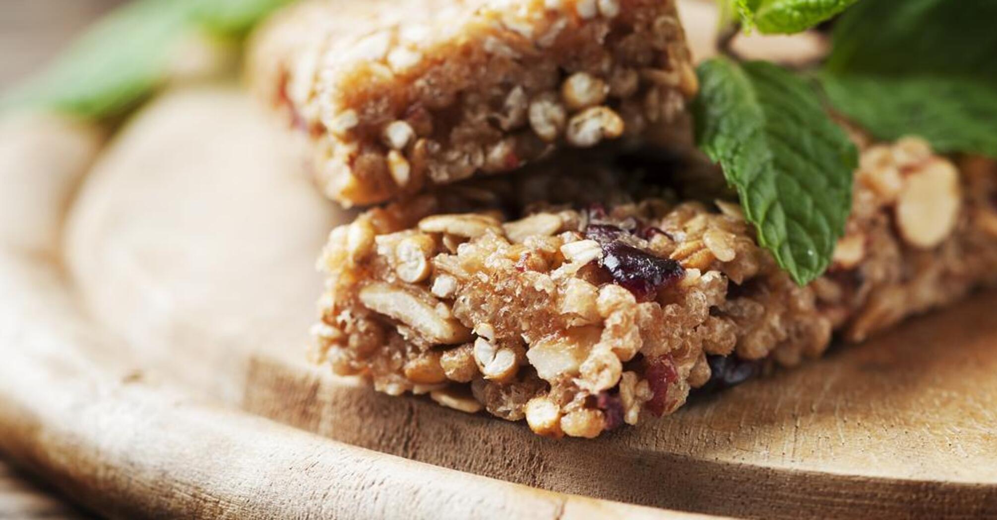 No-sugar granola bars: how to prepare this healthy snack