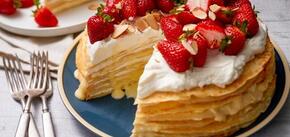 Pancake cake recipe: no baking required