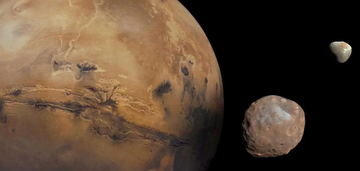 Scientists voiced an 'explosive' theory for the appearance of mysterious Martian satellites 