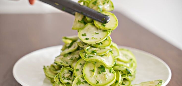 How to pickle zucchini: a budget appetizer in 20 minutes