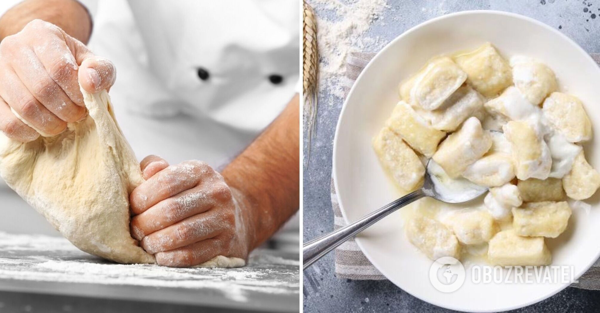 Recipe for lazy dumplings