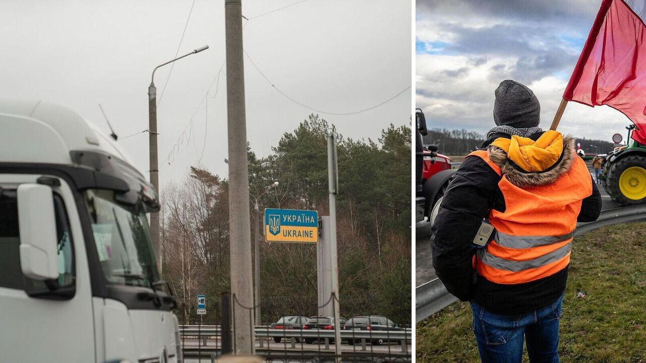 Blokada ukraińskiej granicy przez Polaków