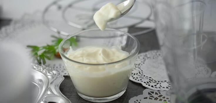 Homemade mayonnaise