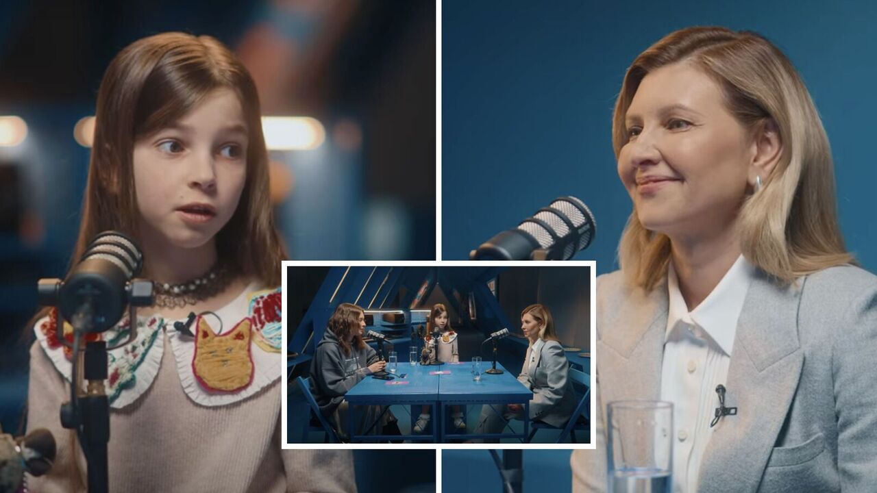 Zelenska gave an interview to a 7-year-old girl: the first lady of Ukraine was compared to Princess Diana