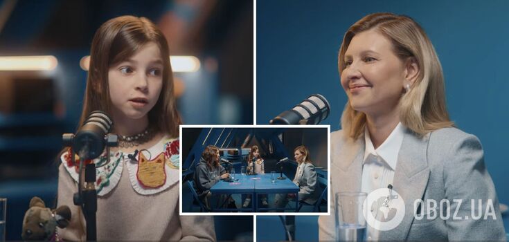 Zelenska gave an interview to a 7-year-old girl: the first lady of Ukraine was compared to Princess Diana