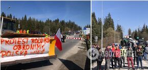 Polacy rozpoczynają blokadę granicy ze Słowacją
