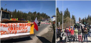 Polacy rozpoczynają blokadę granicy ze Słowacją