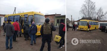 Prawie 200 osób zostało ewakuowanych z przygranicznych obszarów obwodu sumskiego. Zdjęcie