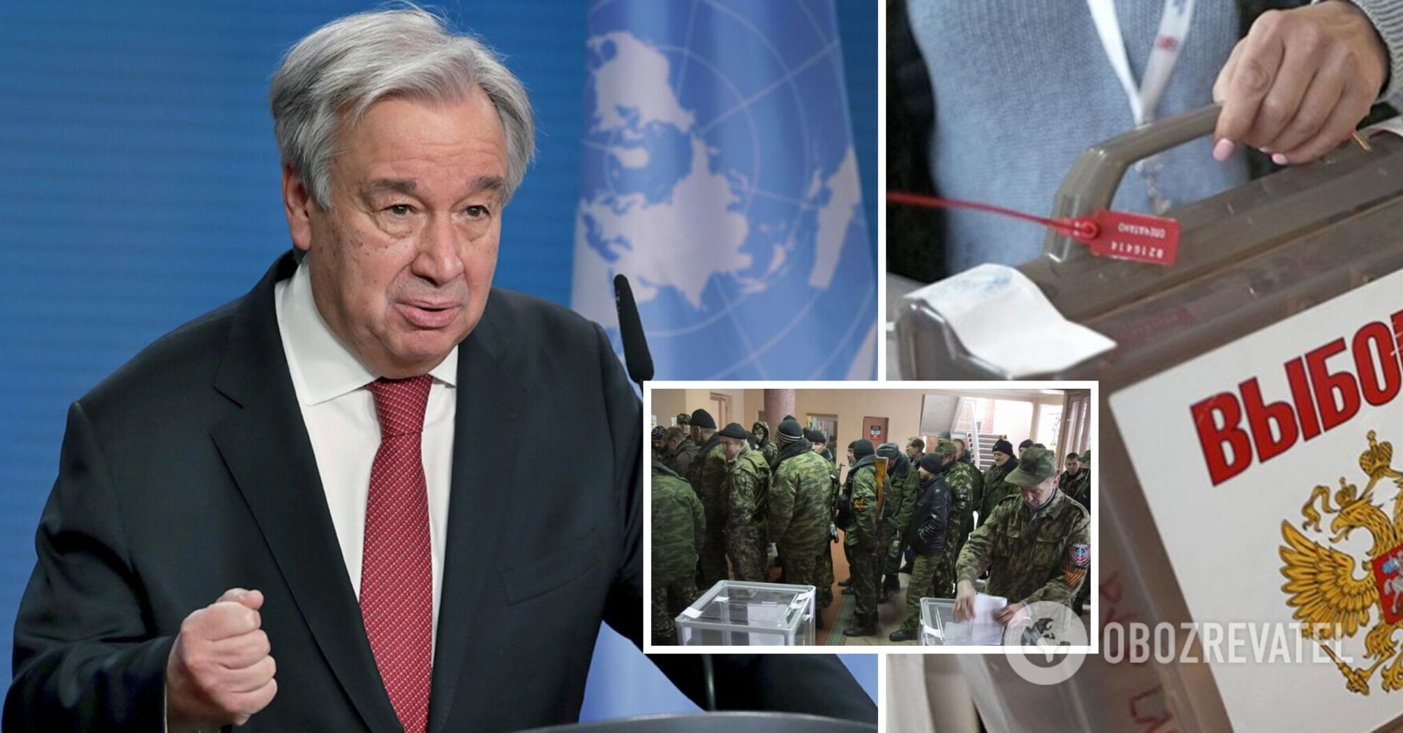 Sekretarz Generalny ONZ o 'wyborach' Putina w okupowanych miastach: nie mają mocy prawnej
