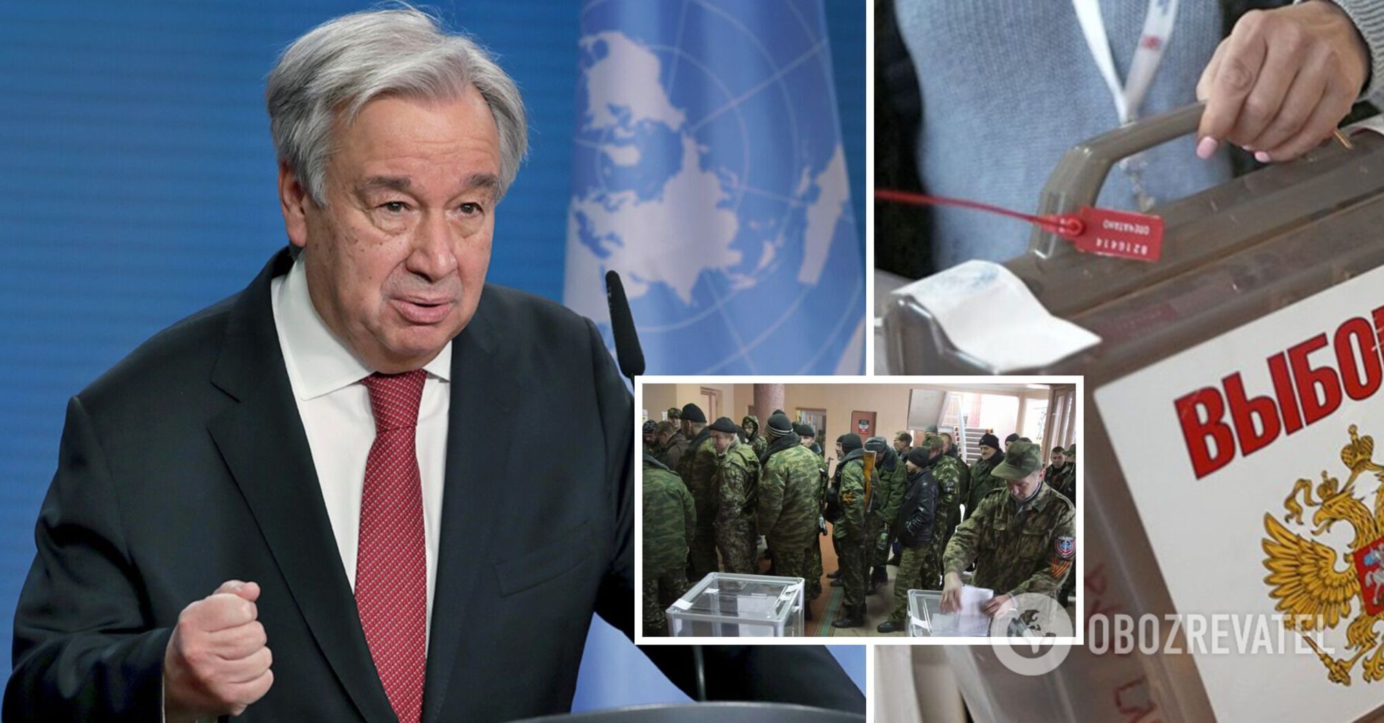 UN Secretary General on Putin's "elections" in occupied Ukrainian cities: null and void