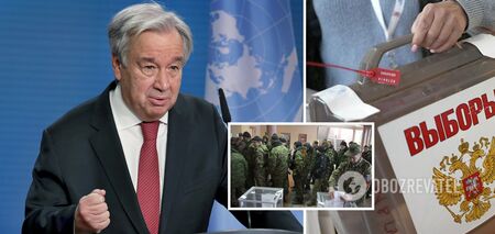 Sekretarz Generalny ONZ o 'wyborach' Putina w okupowanych miastach: nie mają mocy prawnej