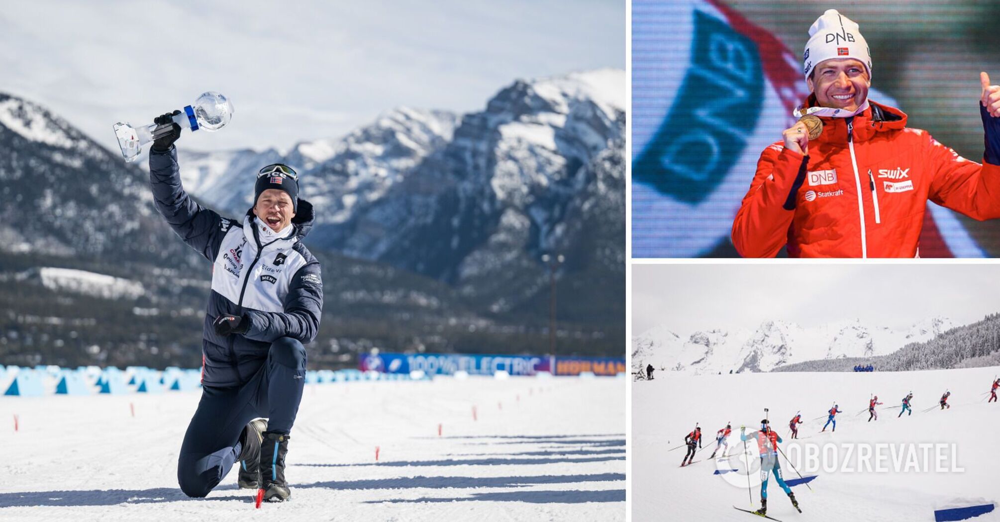 Legendary Bjorndalen breaks the "eternal record" at the Biathlon World Cup