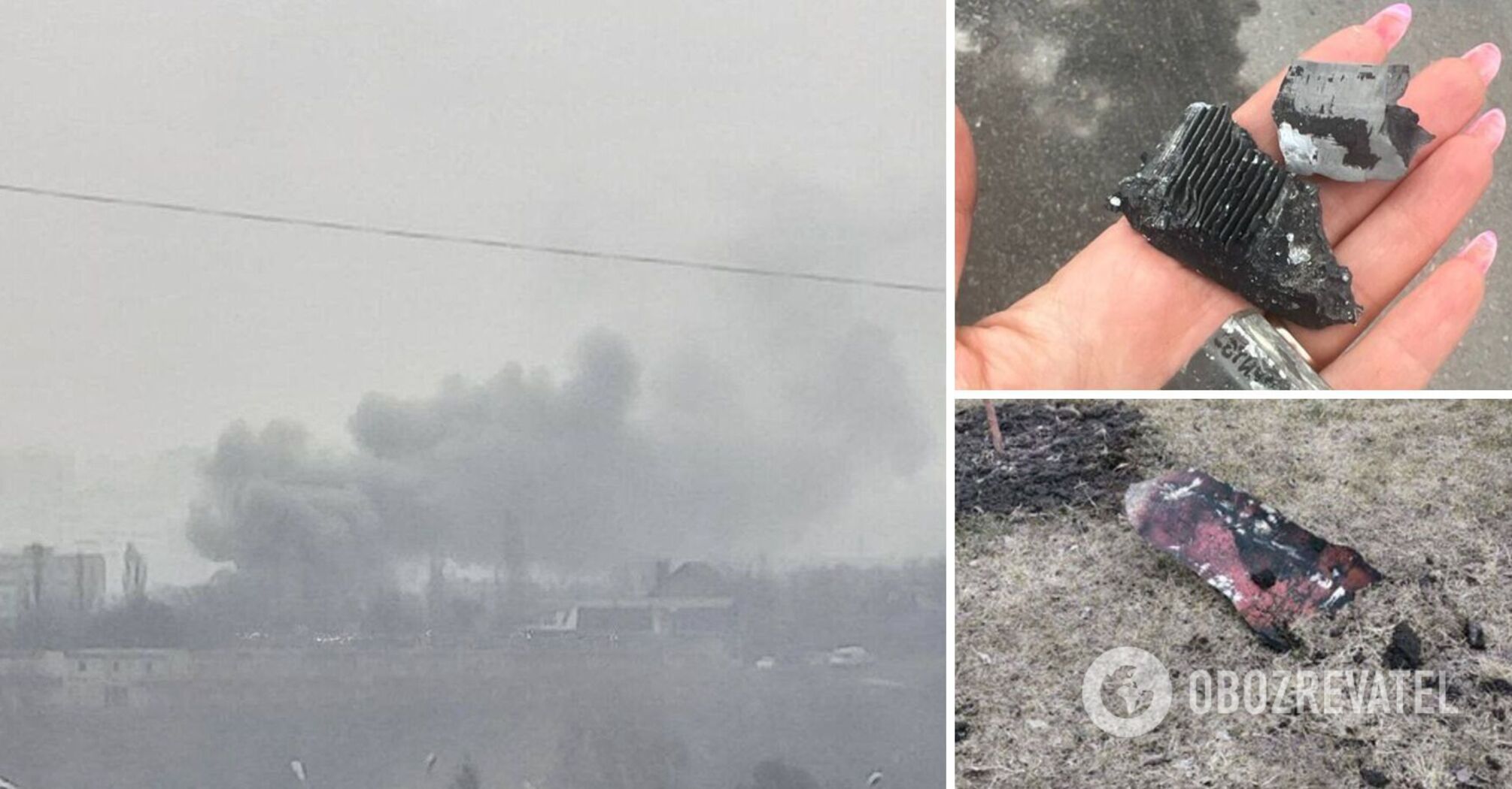 Fragments of Russian missiles are constantly falling on the heads of Belgorod residents: what they look like. Photo