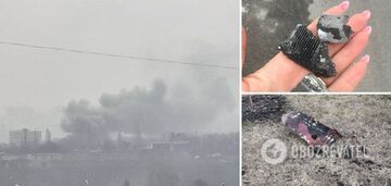 Fragmenty rosyjskich rakiet nieustannie spadają na głowy mieszkańców Biełgorodu: jak wyglądają. Zdjęcie.