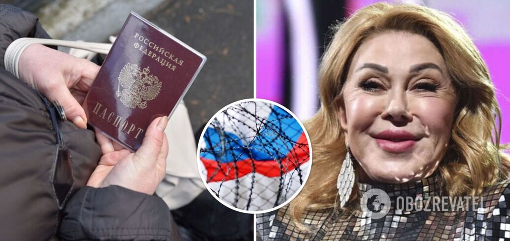 Kyiv-born Liubov Uspenskaya received Russian citizenship and made a cynical statement about her love for Russia