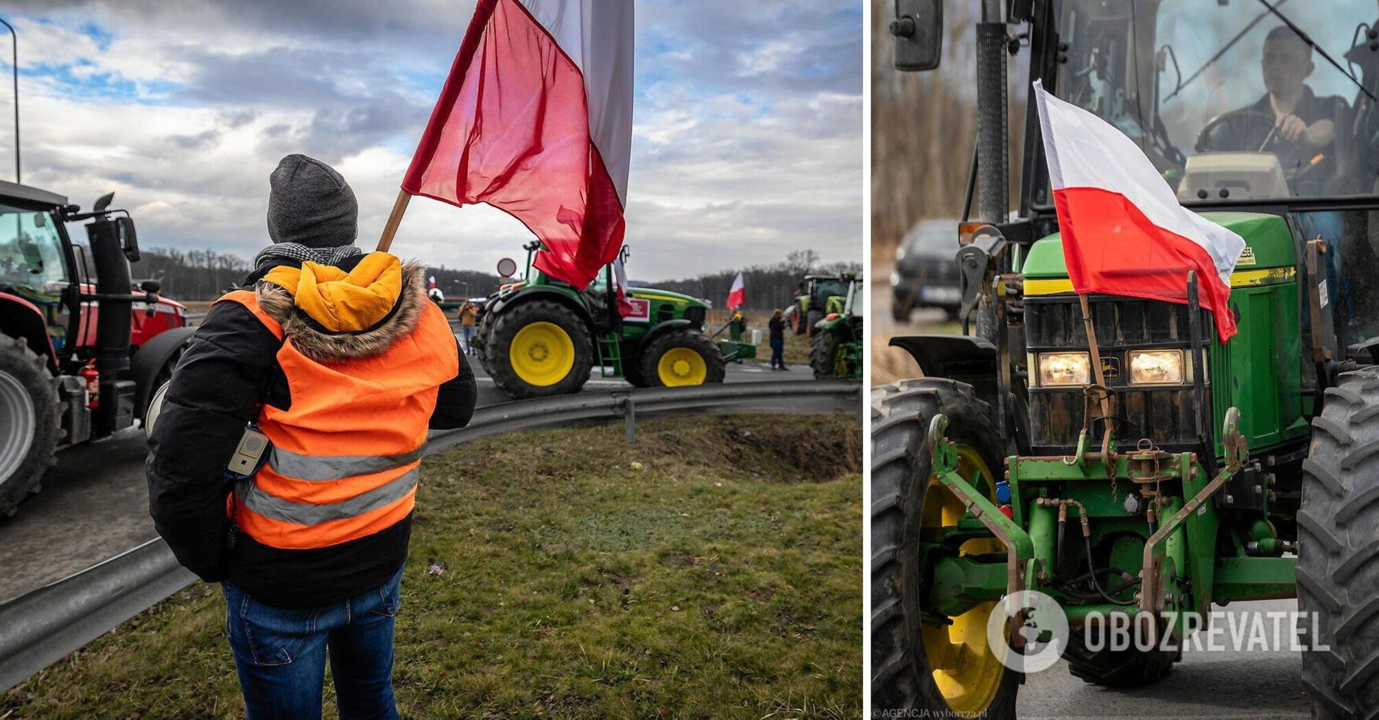 The blockade of the Ukrainian border by the Poles continues