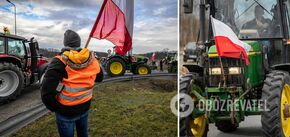 The blockade of the Ukrainian border by the Poles continues