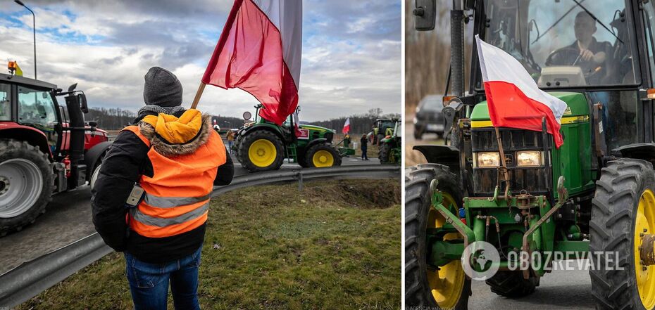 The blockade of the Ukrainian border by the Poles continues