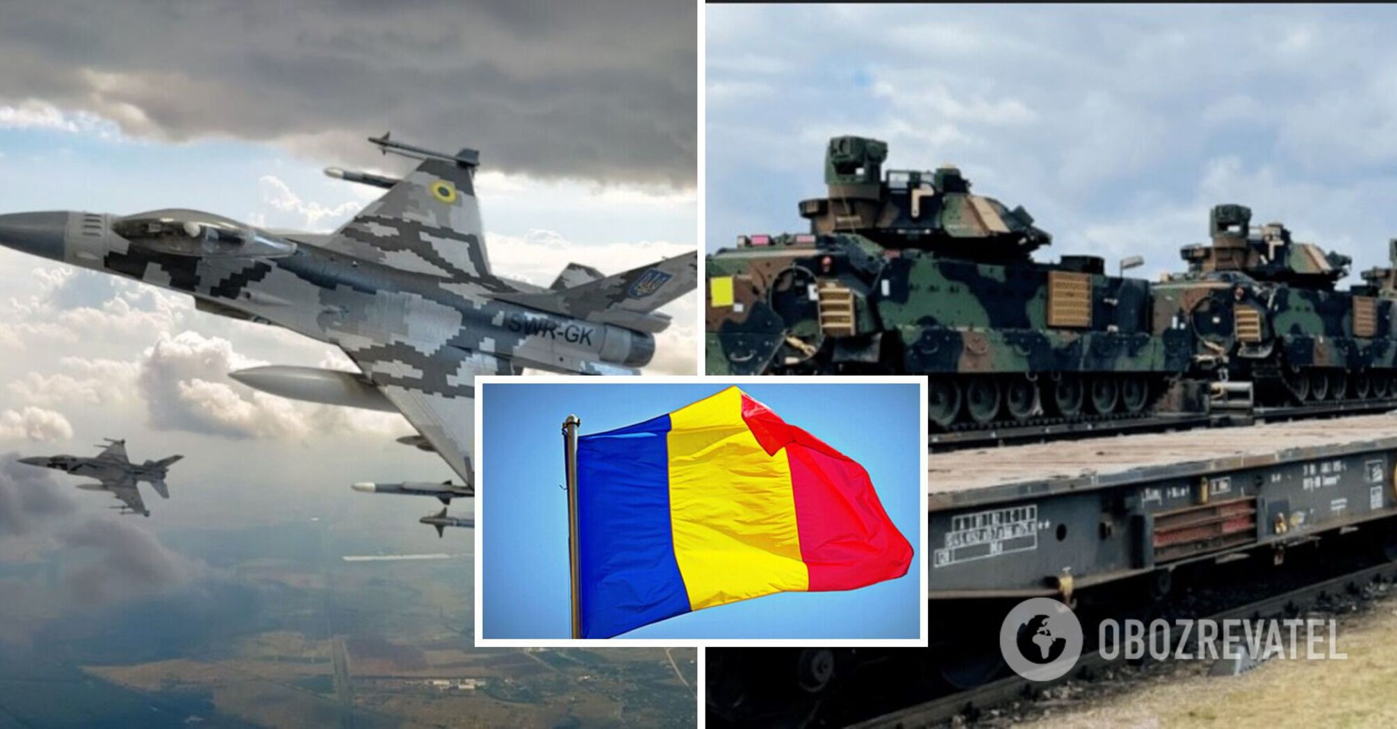 Romanian President approves arms transit for Ukraine and training of Ukrainian F-16 pilots