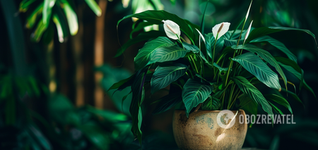 How to revitalize a wilted spathiphyllum in 10 minutes: a simple trick