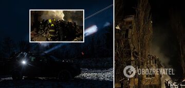 A 9-storey building damaged in Odesa as a result of Shahed drone attack: 8 people injured, there are dead. Photo