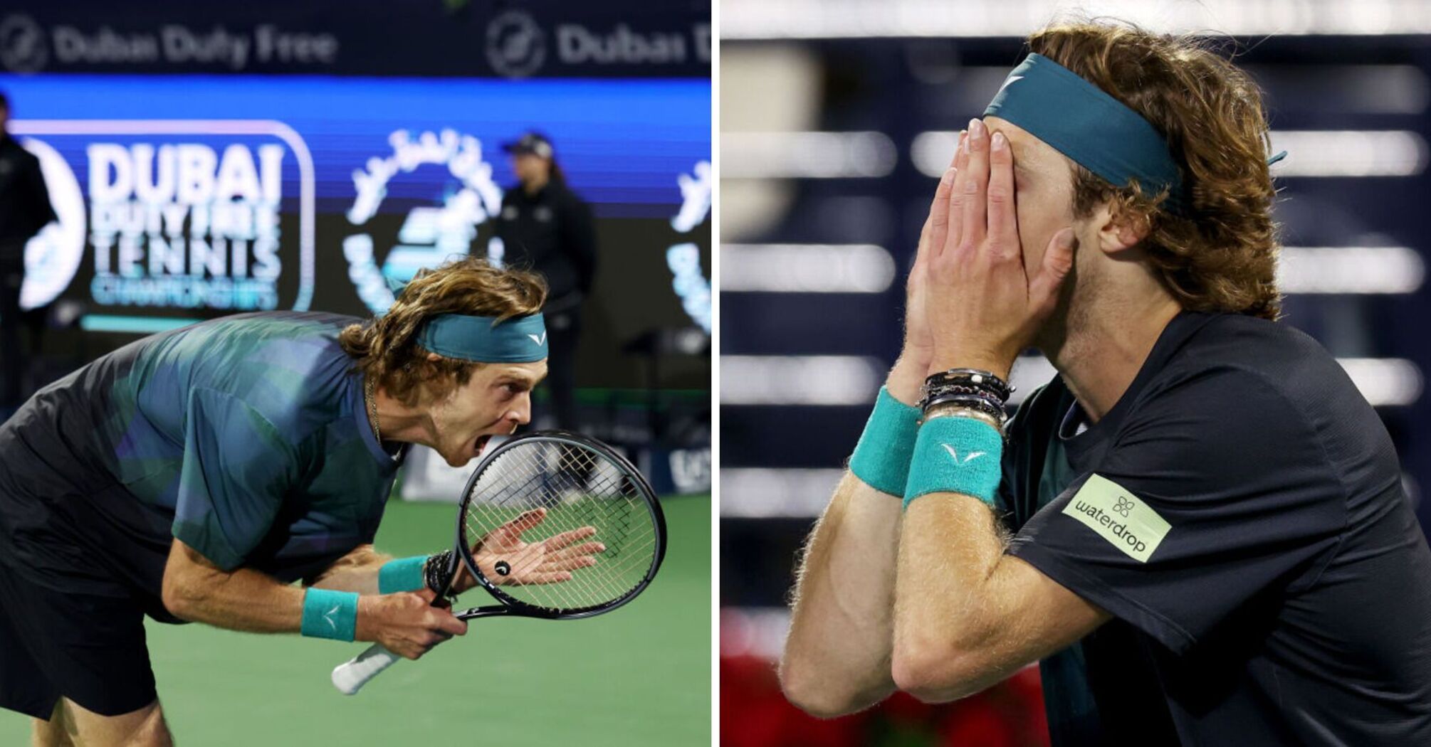 He swore and threw a tantrum: Russian tennis player disqualified in the semifinals of the super tournament in the UAE