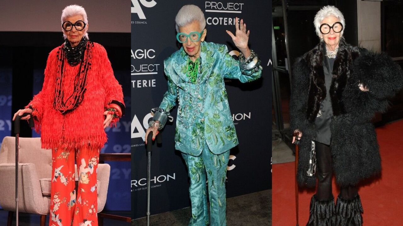 Used to call herself ugly: 102-year-old fashion icon Iris Apfel has died
