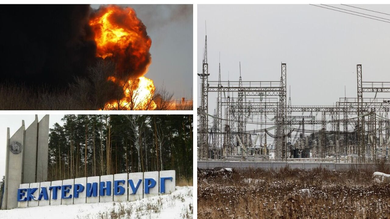 Power substation supplying three military plants explodes in Russia