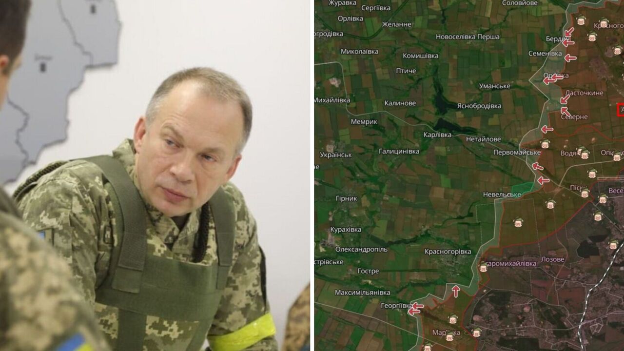 Syrskyi announces personnel reshuffle at the brigade level after visiting the frontline