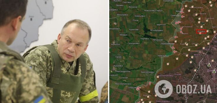 Syrskyi announces personnel reshuffle at the brigade level after visiting the frontline
