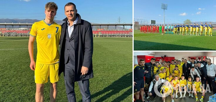 Debiut w drużynie narodowej! Syn Szewczenki pomógł Ukrainie wygrać elitarną rundę selekcji do Mistrzostw Europy w Piłce Nożnej U-19 2024