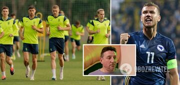 'So that the guys do not burn out': the former forward of the national team emphasized the most dangerous moments for Ukraine in the match with Bosnia