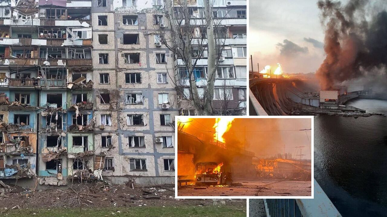 Russia has launched a massive attack on Ukraine: there is an attack on the Dnipro hydroelectric power station and critical infrastructure in a number of cities, power outages have begun