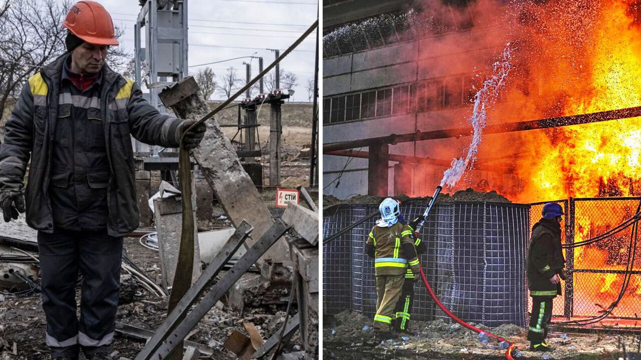 Największy rosyjski atak na ukraiński sektor energetyczny w ostatnim czasie: w których regionach występują przerwy w dostawie prądu