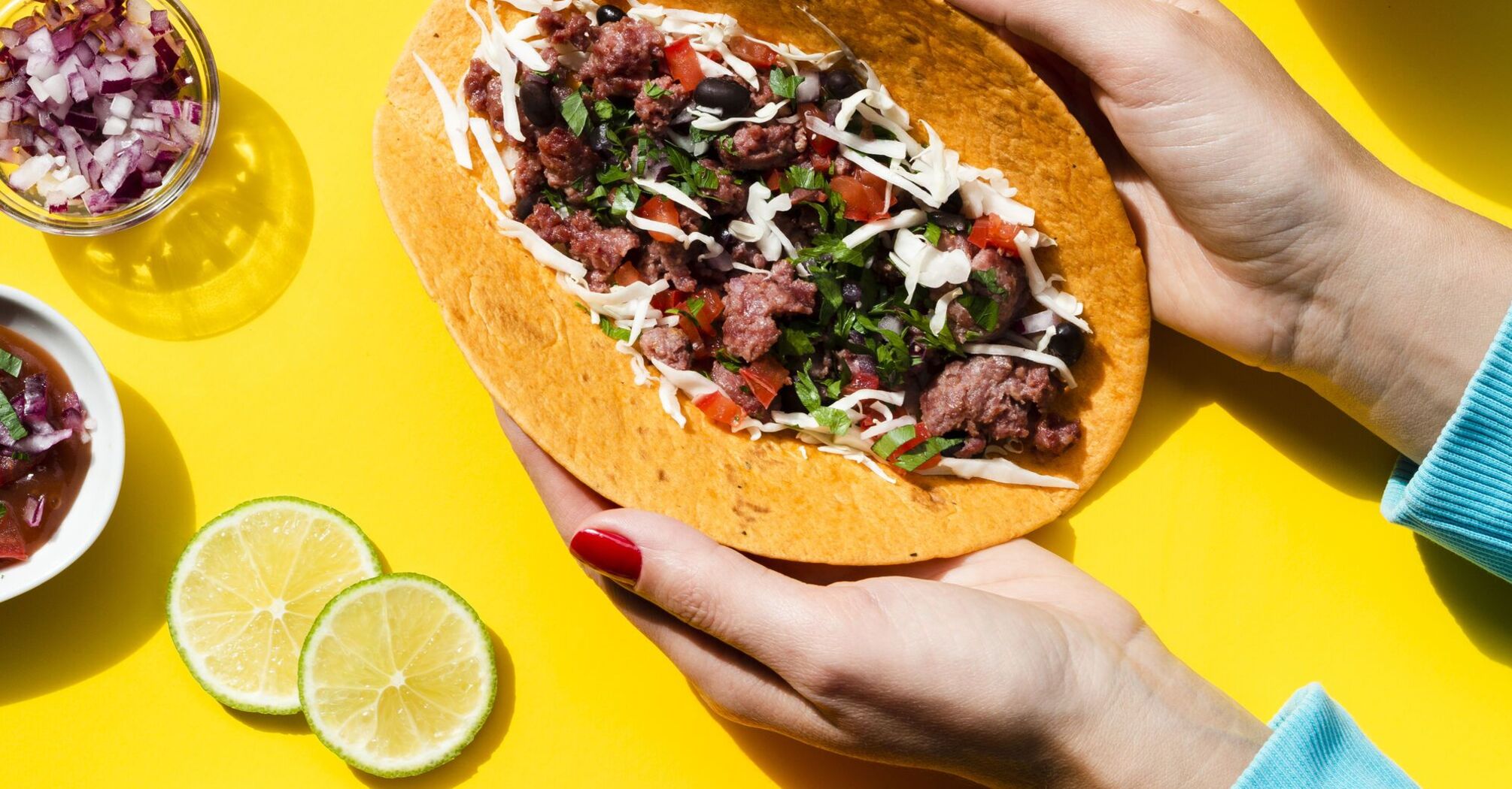 Healthy lentil flatbreads: a good breakfast option
