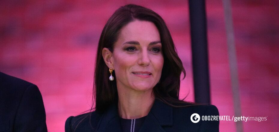 A body language expert assessed the behavior of Kate Middleton, who reported cancer: at one point she felt anxious