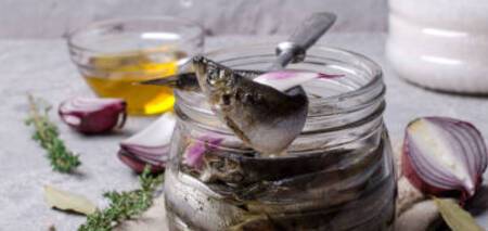 Recipe for pickled sprats