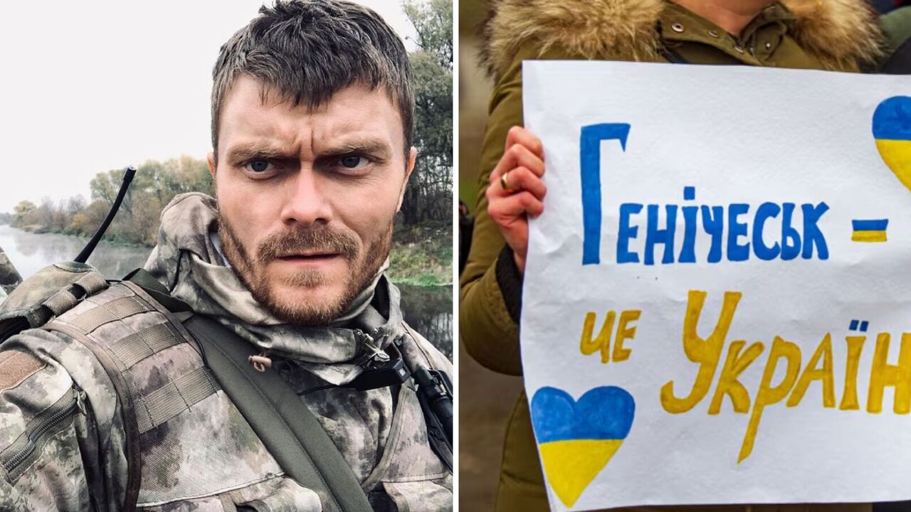 "I wish there was no war". Actor and soldier of the Armed Forces of Ukraine Pavlo Aldoshyn called the residents of his native Genichesk, occupied by Russians, slaves