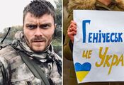 "Żeby nie było wojny". Aktor i żołnierz ukraińskich sił zbrojnych Pawło Ałdoszyn nazwał mieszkańców swojego rodzinnego Geniczeska, który był okupowany przez Rosjan, niewolnikami
