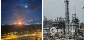 Jedna z rafinerii w Rosji została zamknięta po przylocie 23 marca. Zdjęcie