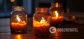 How to clean old candle jars: an ingenious method