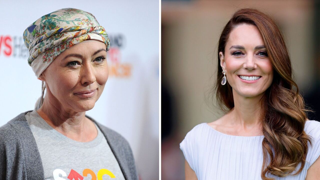 "I admire your strength." Shannen Doherty, who is battling stage four cancer, addressed Kate Middleton